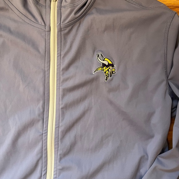 Cutter & Buck light purple Vikings Zip-Up Jacket - Picture 2 of 9